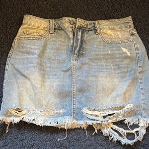Jean skirt
